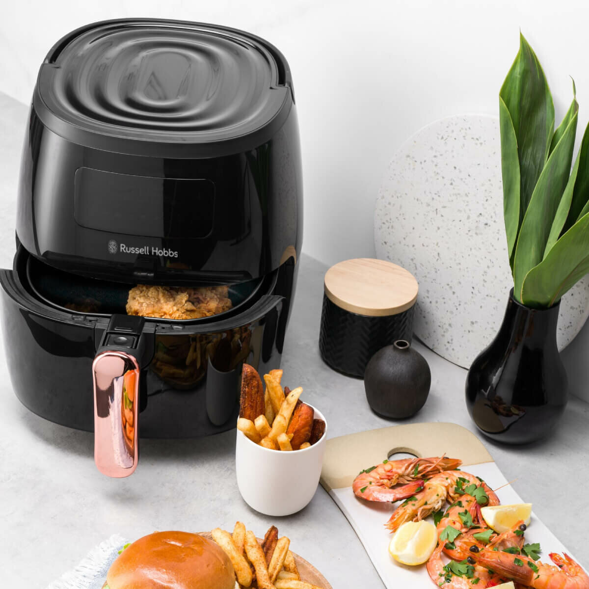 Russell Hobbs 5L Brooklyn Digital Air Fryer RHAF5COP hero image