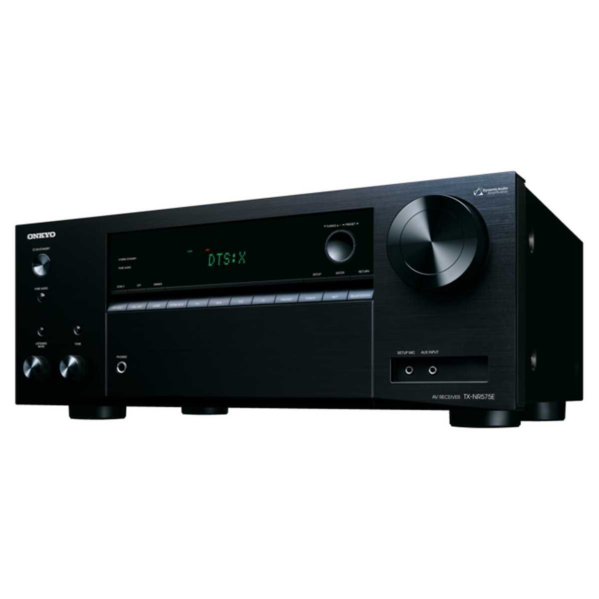 Onkyo TX-NR575EB 7.2 Ch Network AV Receiver Black hero image