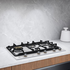 Electrolux 75cm Stainless Steel 5 Burner Natural Gas Cooktop EHG755SE image NaN