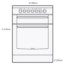 Westinghouse WFE619WA 60cm Freestanding Dual Fuel Oven/Stove hero image