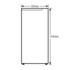 Lemair 175L Upright Freezer FRM175V image NaN
