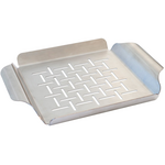 Weber 91133 Baby Q Stainless Steel Grill Pan hero image