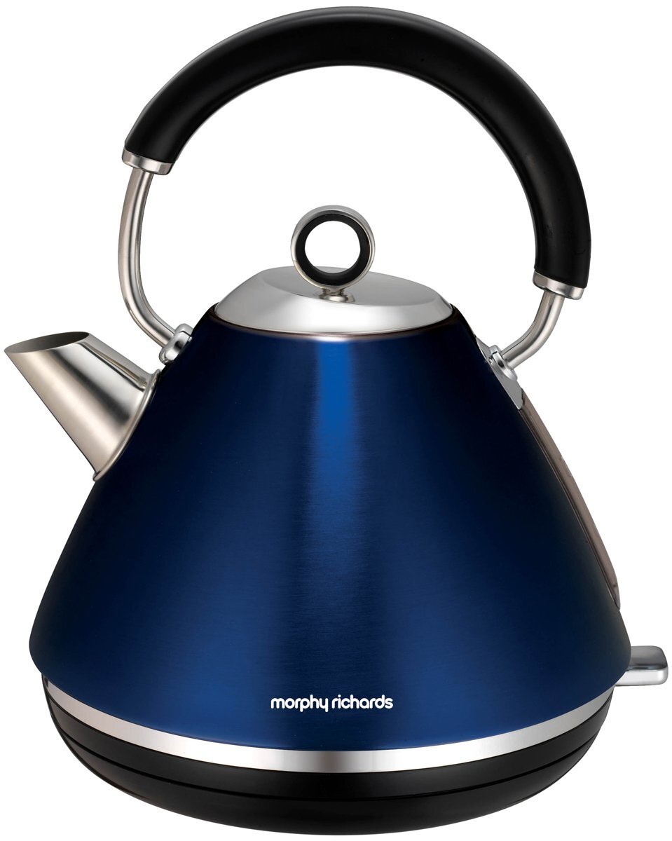 Morphy Richards 102024 Metallic Blue Accents Traditional Pyramid