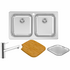Abey Q200T NuQueen Double Bowl Sink Pack image NaN