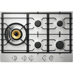 ASKO 75cm Natural Gas Cooktop with Super Flex Wok Burner Stainless Steel HG1776SD hero image