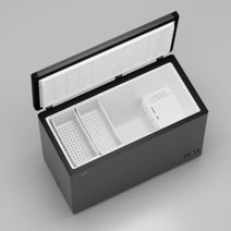 Haier Series 500 294L Hybrid Frost Free Chest Freezer Dark Grey HCF300FI hero image