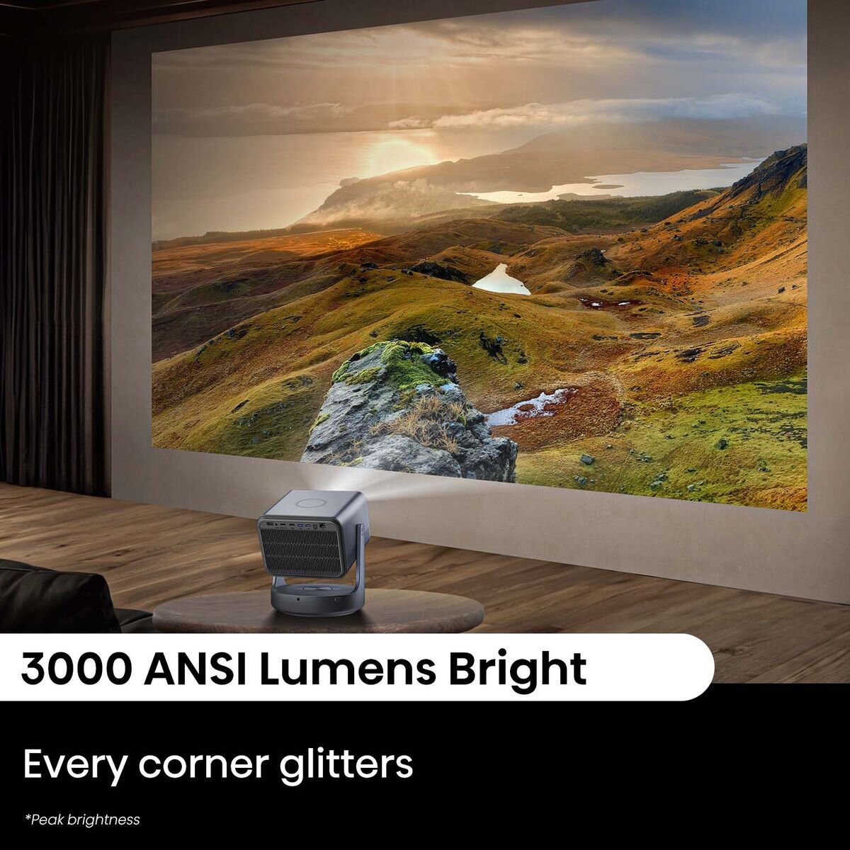 Hisense C2 Ultra 4K Trichroma Laser Mini Projector C2-ULTRA hero image