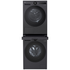 LG Washer+Dryer Stacking Kit with Shelf Matte Black STKIT-MB image NaN