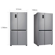 LG 687L Side by Side Fridge GS-B680PL hero image