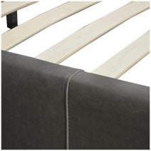 London Leather Richmond Queen Bed Base & Bedhead HCRCODBDQBGRA hero image
