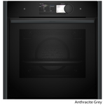 NEFF 60cm Pyrolytic Slide & Hide Oven with Added Steam Anthracite Grey B69VY7MY0A-AG hero image