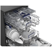 Westinghouse 60cm Freestanding Sensor Wash Dishwasher Dark Stainless Steel WSF6608KXB hero image
