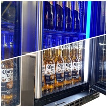 Schmick 257L Under Bench Stainless Steel Glass Fridge SK246-SS hero image