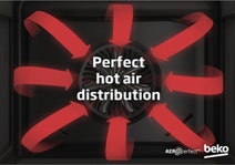 Beko 60cm Multi Function Pyrolytic Oven with Meat Probe & Airfry BBO6852PDX hero image