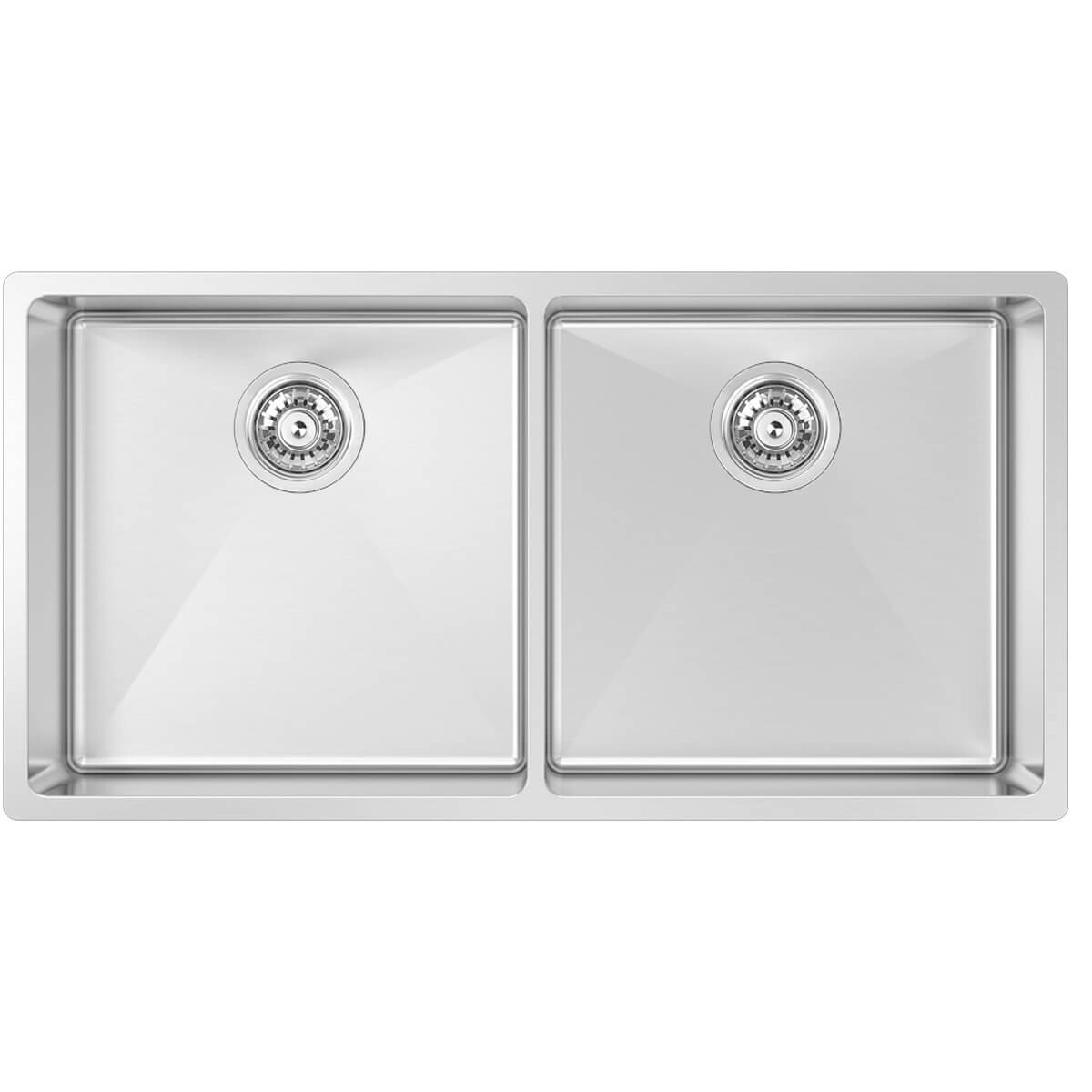 Abey Alfresco Double Bowl Sink - Stainless Steel FRA400D hero image