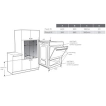 Westinghouse 60cm Multi-Function Oven & Grill Stainless Steel WVE6565SD hero image