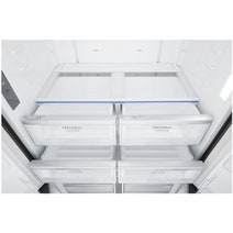 Westinghouse 564L French Quad Door Refrigerator Matte Black WQE5600BA hero image