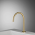 Rogerseller Tonic Hob Sink Mixer with Swivel Outlet - Brushed Gold 360601375114 image NaN