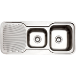 Arc IS11RS3 1 and 3/4 Bowl Left Hand Drainer Inset Sink hero image