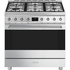 Smeg 90cm Classic Dual Fuel Freestanding Oven Stainless Steel CS9GMXA2 image NaN