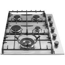 Omega 70cm Natural Gas Cooktop with Wok Burner Stainless Steel OCG705WX hero image