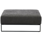 Kalona VAEROY Ottoman Pewter WS-208-05-VILA-27 hero image