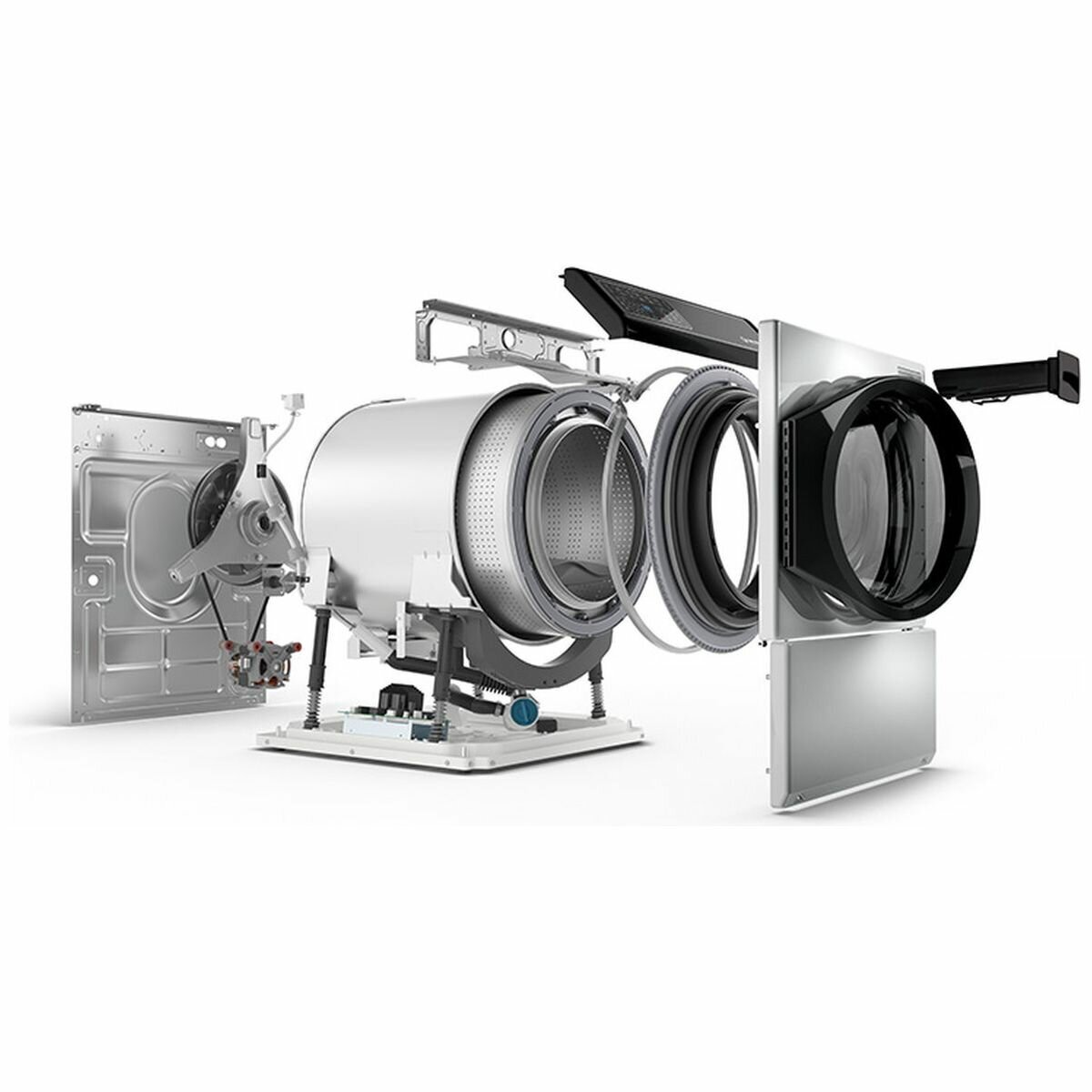 Speed Queen 8.5kg Top Load Washer & 9kg Front Load LPG Dryer AWNA62ADG3TRGASLP hero image