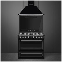 Smeg 90cm Victoria Dual Fuel Freestanding Oven TRA90BL2 hero image