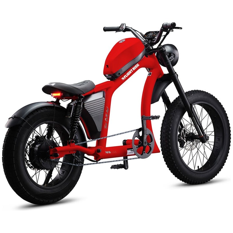 Flight Risk FR666 E-Bike Red FR-666RED | Appliances Online