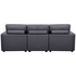 Ostro Athena 3 Seater Couch Grey 27002000 image NaN