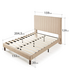 Zinus Debi Queen Upholstered Bed Base Beige AU-FHVP-Q image NaN