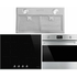 Smeg 60cm Pyrolytic Oven, 60cm Induction Cooktop & 52cm Under Cupboard Rangehood Pack SMEGSTYLEPACK5 image NaN