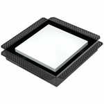 Schweigen Silent Exhaust Fan (White Square Integrated Diffuser) BRB700ST hero image