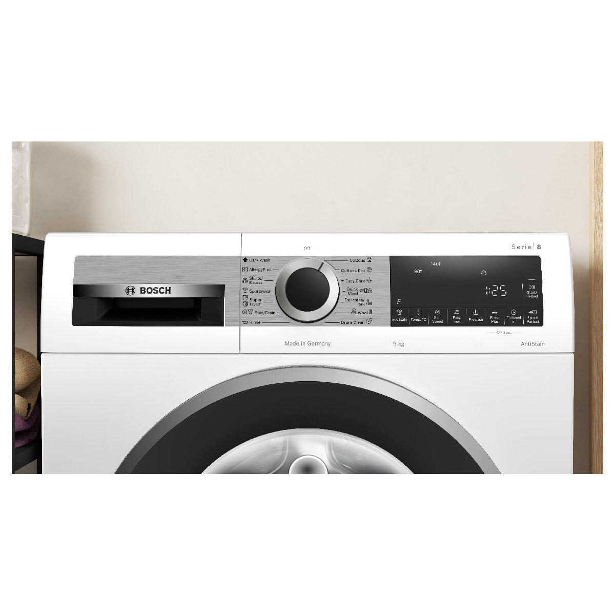 Bosch Series 8 9kg Front Load Washing Machine with i-DOS WGG244A0AU hero image