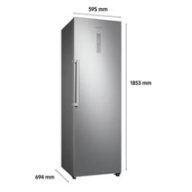 Samsung 387L Single Door Refrigerator Silver SRP406RS hero image