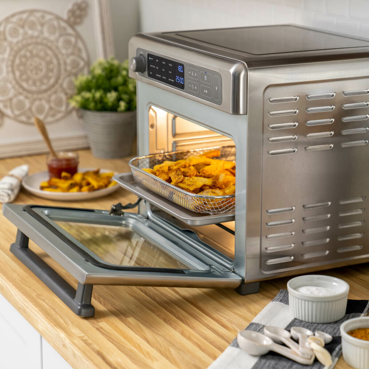 Benchtop oven sales air fryer
