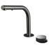 Rogerseller Eccentric Hob Sink Mixer and Outlet with Pull Out Spray - Graphite 360600405205 image NaN
