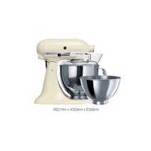 KitchenAid KSM160 Artisan Stand Mixer Almond Cream 5KSM160PSAAC - 93405 hero image