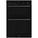 Omega 60cm 12 Function Built-in Electric Double Oven Midnight ODO6012M hero image