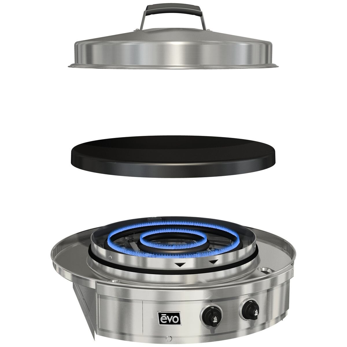 Evo Affinity 30G Drop-In Grill LP Gas BBQ 10-0055 hero image