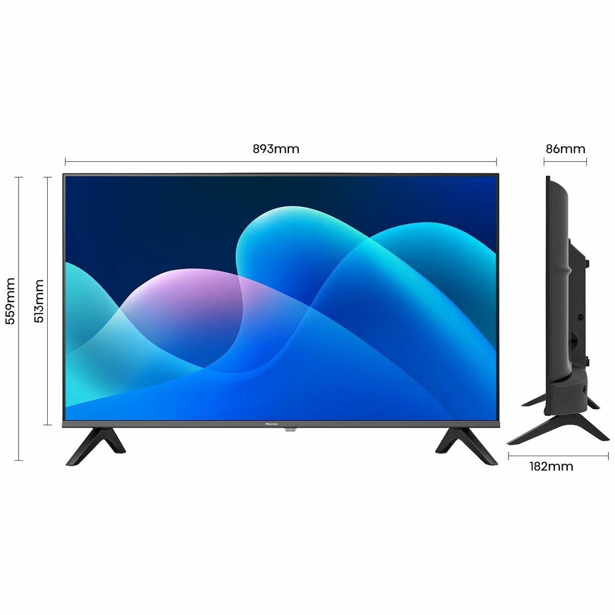 Hisense 40 Inch HD Smart TV 40A4HAU hero image