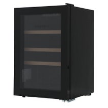 LeCavist 20 Bottle Wine Cabinet Single Zone Black LEK21PV hero image