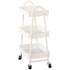 L.T. Williams 3-Tier Tray Trolley Metal White 8994 image NaN