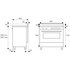 La Germania 90cm Freestanding Futura Natural Gas Oven/Stove TUS96C71BX  image NaN