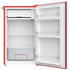 CHiQ 90L Retro Bar Fridge Red CRSR089DR1 image NaN