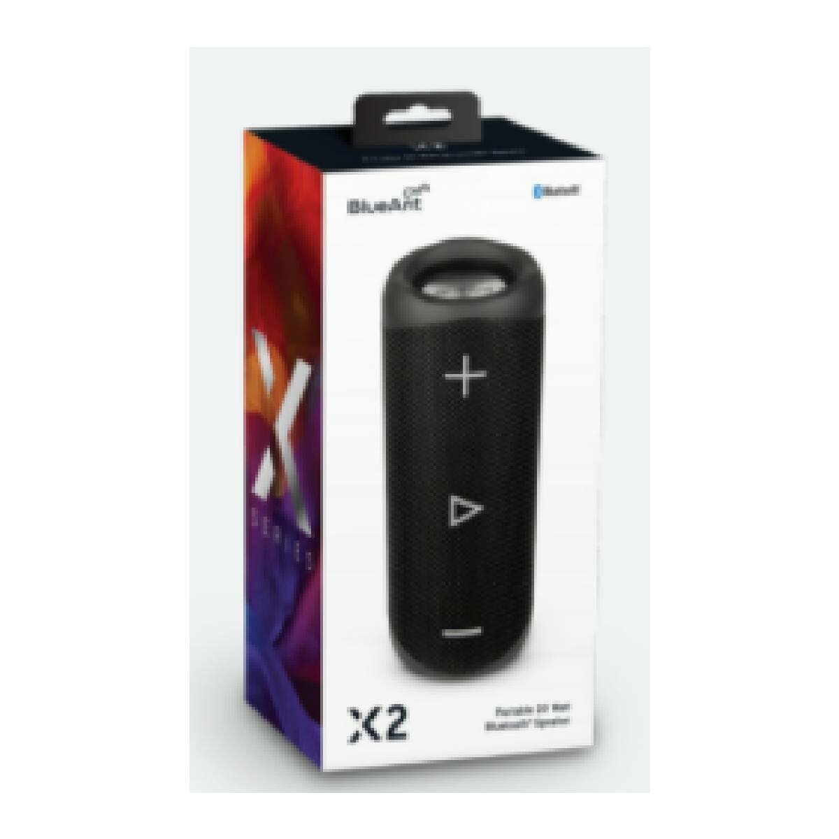 BlueAnt Portable Bluetooth Black Speaker X2-BK hero image