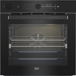 Beko 60cm Multi Function Steam Assisted Black Oven BBO6852SDX hero image