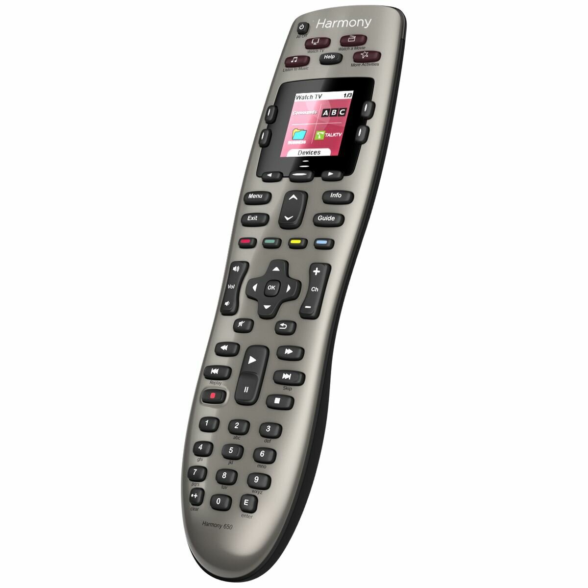 Logitech Harmony 650 Remote 915-000173 hero image
