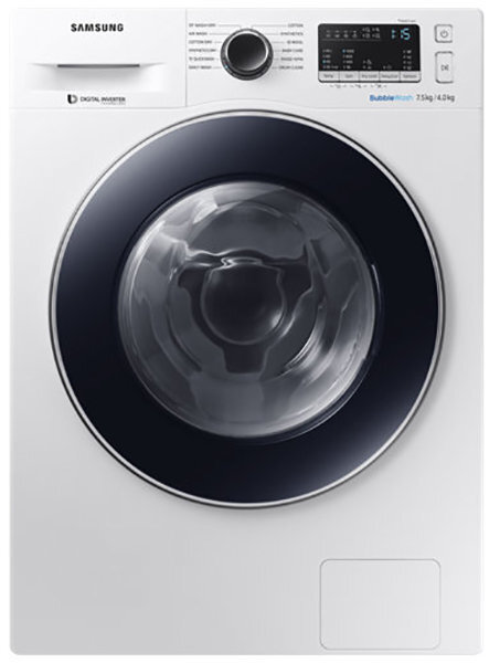 Samsung 7.5kg 4kg Washer Dryer Combo WD75M4453JW