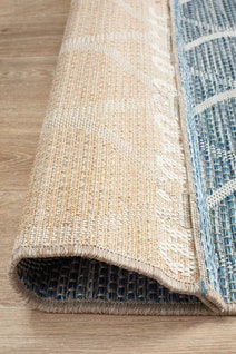 Rug Culture Terrace Large Blue Rug 400X80CM - TER-5501-BLU-400X80 hero image